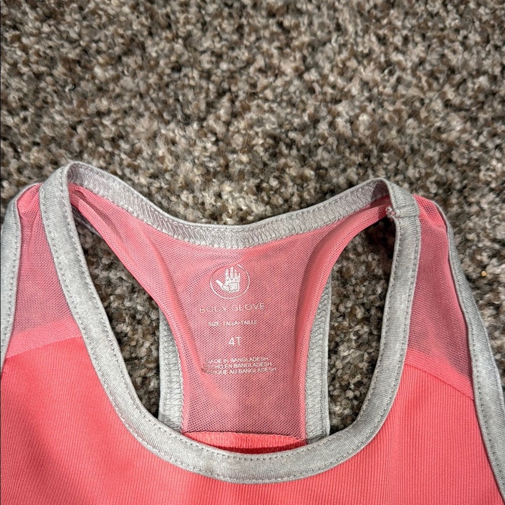 Girl’s Body Glove Colorful Athletic Tank and Shorts Set - Picture 2 of 9